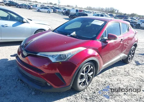 2018 Toyota C-Hr Xle Premium из США, поврежденный, VIN NMTKHMBX1JR008866